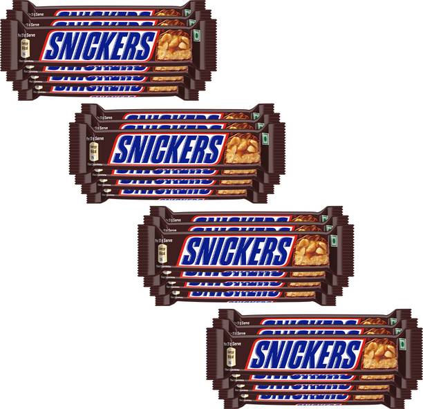 SNICKERS Peanut Filled Chocolate Bar | Loaded with Peanuts, Nougat & Caramel Bars
