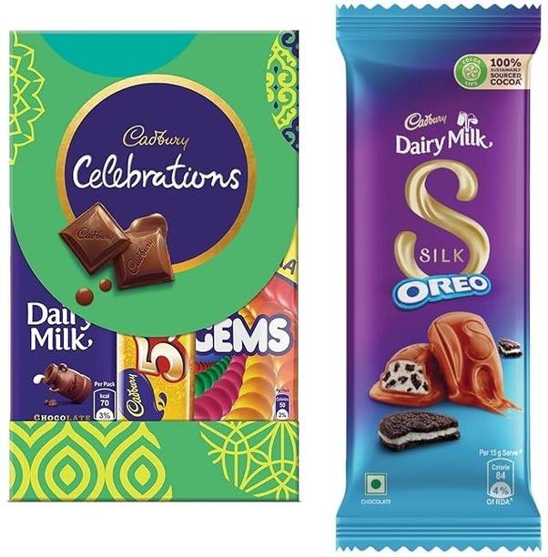 Cadbury Celebrations Chocolate & Silk Oreo Chocolate Bars