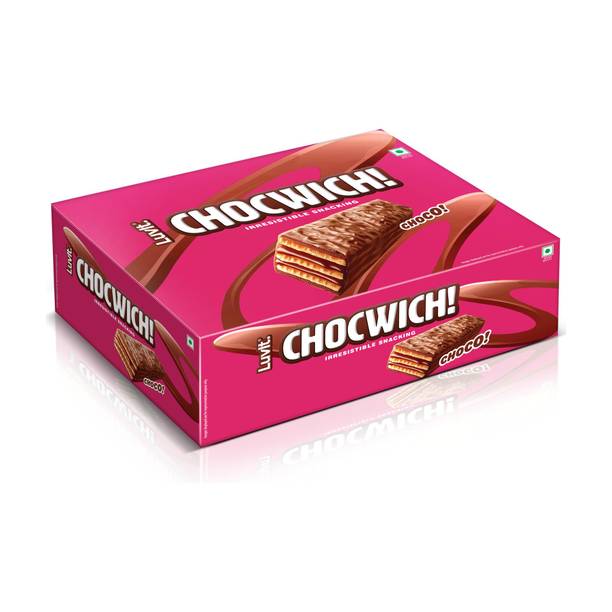 LuvIt Chocwich Brown Wafer | Crunchy & Delicious | Bar Gift Pack