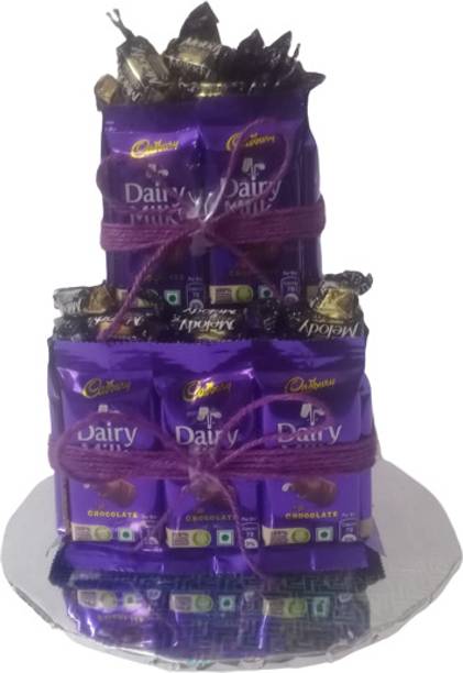 Cadbury Dairy Milk Chocolates & Melody Toffy Gift Pack Combo Bars