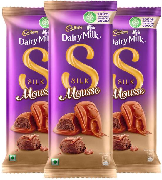 Cadbury Dairy Milk Silk Mousse Chocolate Bar Bar Gift Pack