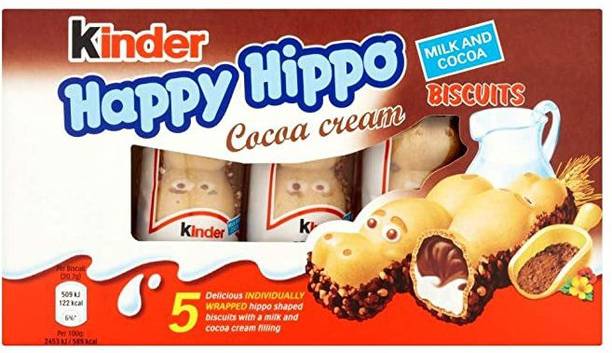 Kinder Happy Hippo Milk & Cocoa Cream Bites