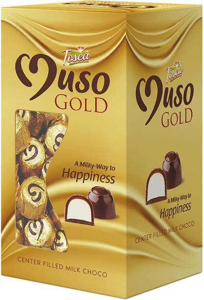 Tosca Muso Gold 60 Pcs Box Truffles
