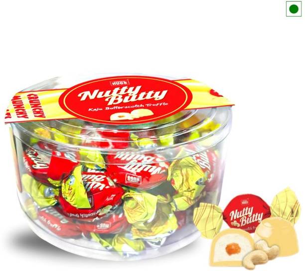 HUGS Nutty Butty - Kaju Butterscotch Chocolate Gift Pack | Crunchy Munchy Chocolate Truffles