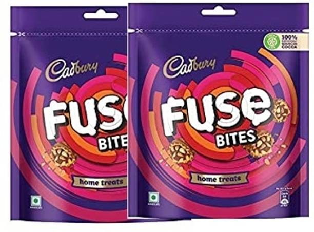 Cadbury Fuse Peanut Caramel filled Chocolate Home Treats Bars