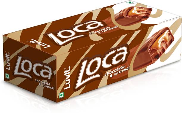 लवइट Loca Chocolate Caramel Bar with Nougat
