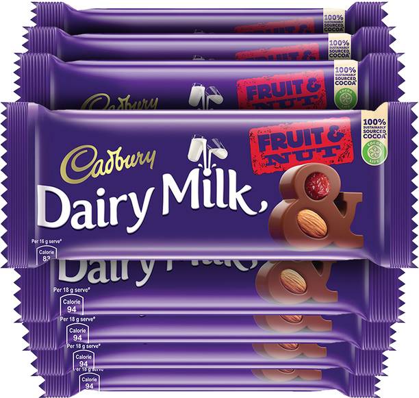 Cadbury Dairy Milk Fruit & Nut Chocolate Bars