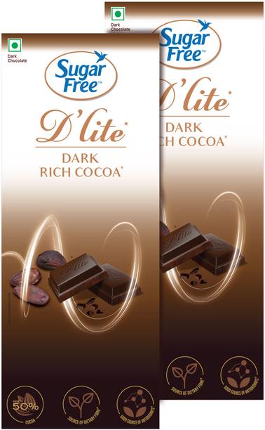 सुगारफ्री ड'लाइट Rich Cocoa Dark Chocolate