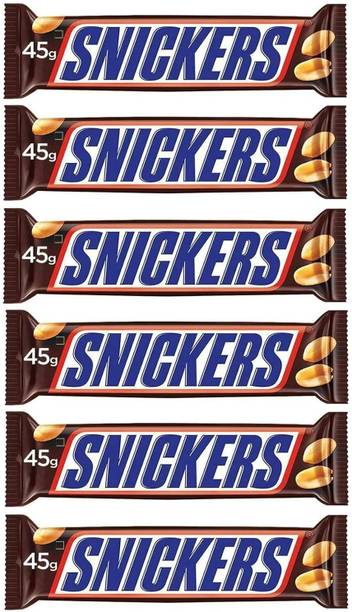 SNICKERS Milk Chocolate | Roasted Peanuts, Nougat and Caramel Bars