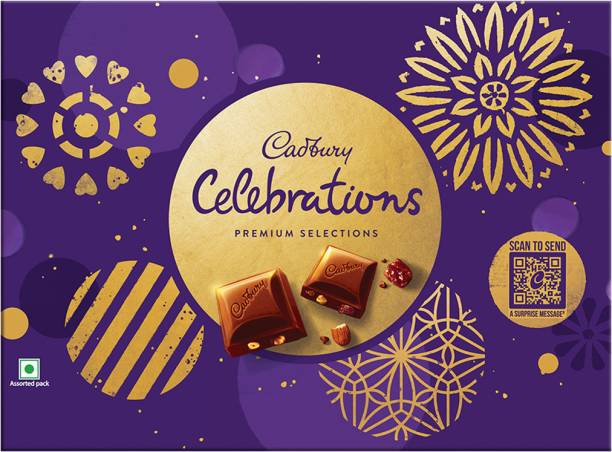 Cadbury Celebrations Premium Selection Chocolates Gift Pack Bars