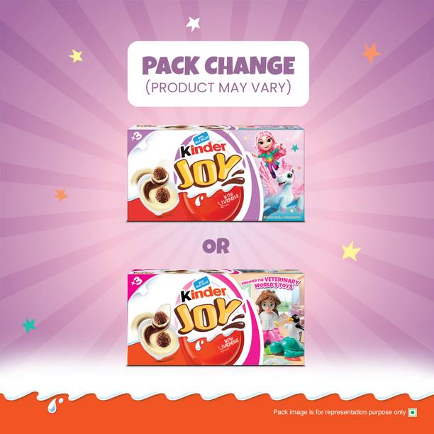 Kinder JOY Pink Chocolate Bites