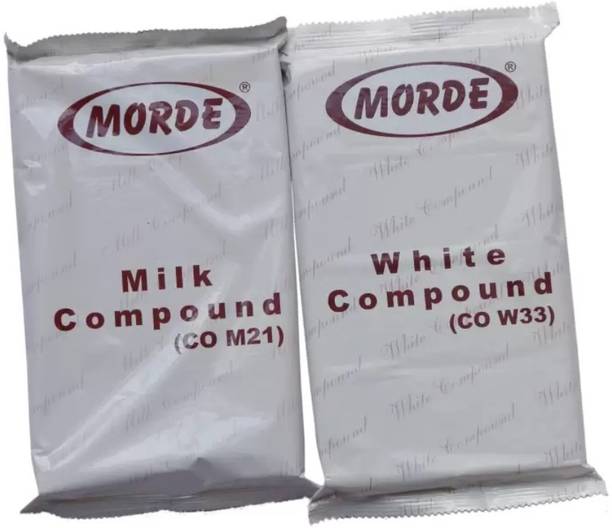 Morde milk and white compound chocolate 1000gm Bar