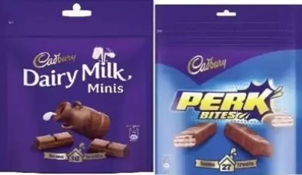Cadbury PERK AND DAIRY MILK MINIS Bars Bar