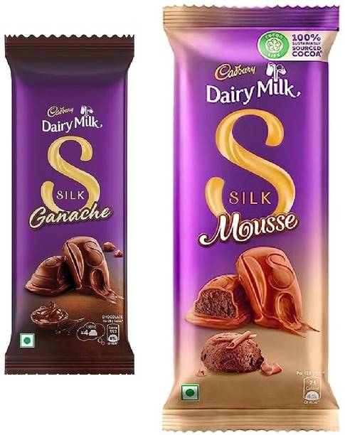 Cadbury Ganache Chocolate & Silk Mousse Chocolate Bar