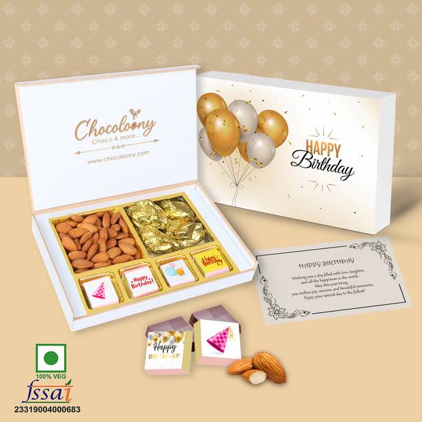 Chocoloony Birthday Gift Box For Girlfriend, Wife, Sister, Friends & Loved Ones Bars