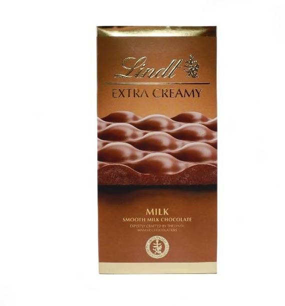 LINDT Extra Creamy Smooth Milk Chocolate – Rich & Velvety | Bar