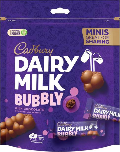 Cadbury Dairy Milk Bubbly Milk Chocolate – 156 g | Bars