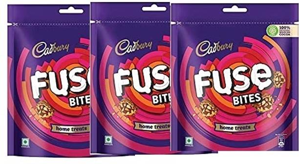 Cadbury Fuse Peanut Caramel filled Chocolate Home Treats Bars