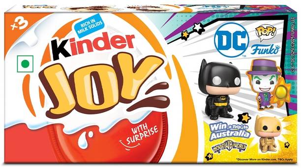 Kinder JOY DC pack of 6 Bites