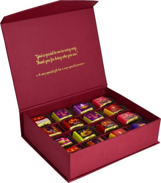 Midiron Chocolate Delight for Girlfriend & Wife-46 Bites