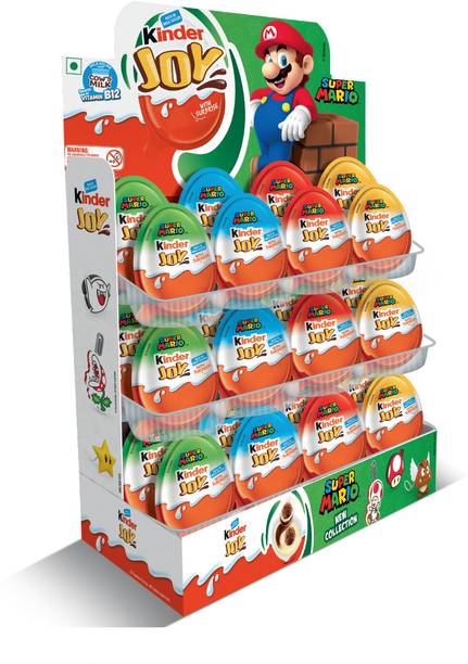Kinder JOY Super Mario Pack Of 24 Bites