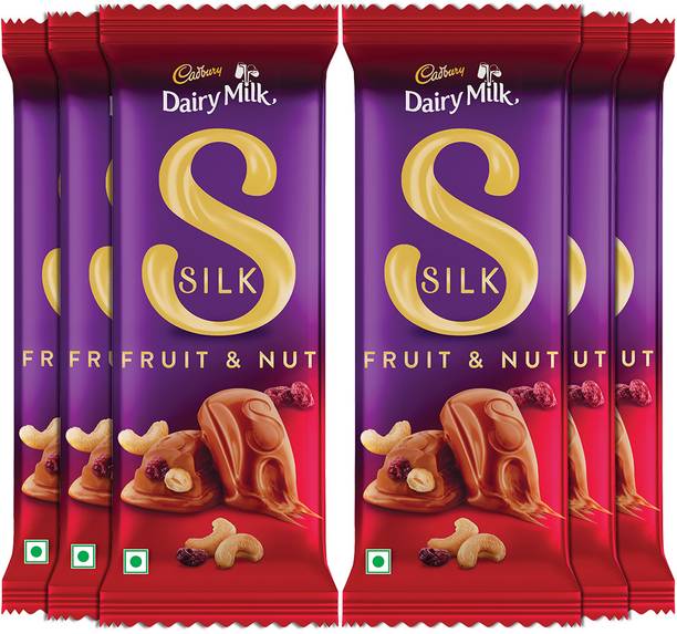 Cadbury Dairy Milk Silk Fruit and Nut Chocolate Bars