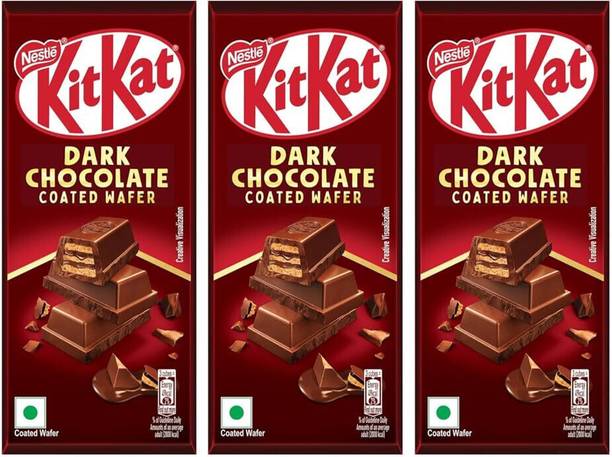 NESTLE KitkaT DARK RICH IN EVERY BITE CRISPY COCOA WAFER Bar