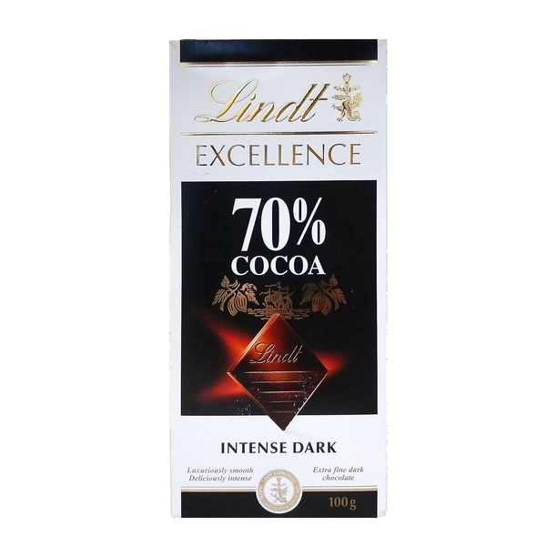 LINDT Excellence Intense Dark Chocolate Bars