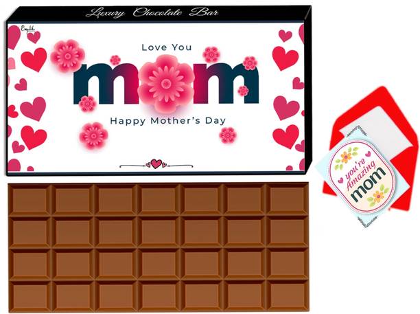 Expelite Mothers day Gift special Chocolate Combo Gift for Mom 100 grams Bars