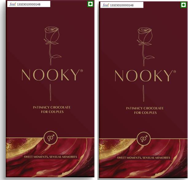 Nooky Mood uplifing Luxury Dark Chocolate for men & women Bars