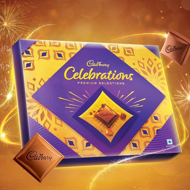Cadbury Celebrations Premium Selections Assorted Chocolate Diwali Gift Pack Bars