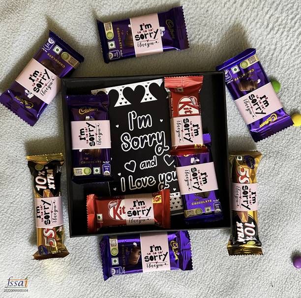 OddClick I am Sorry Chocolate gift for girls girlfriend boyfriend wife husband Truffles