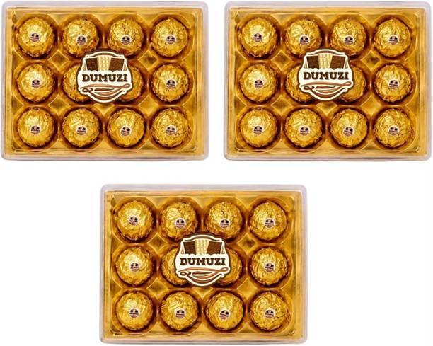 DUMUZI Diamond 12 Cavity (LF-D12) with FREE Heart 3 Chocolate Box Truffles Gift Pack
