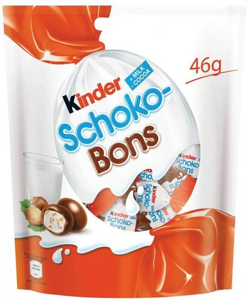 Kinder Schoko Bons Milk Chocolate with milk cream & hazelnut Bites