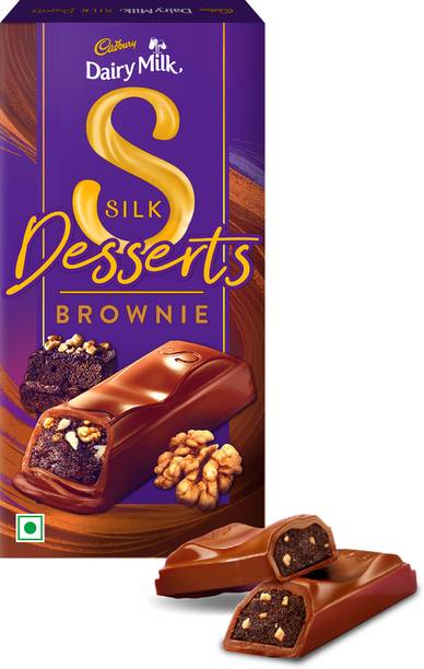 Cadbury Dairy Milk Silk Desserts Brownie Chocolate Bars