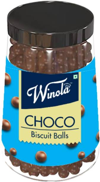 विनोला Milk Choco Biscuits Balls फ़जेस