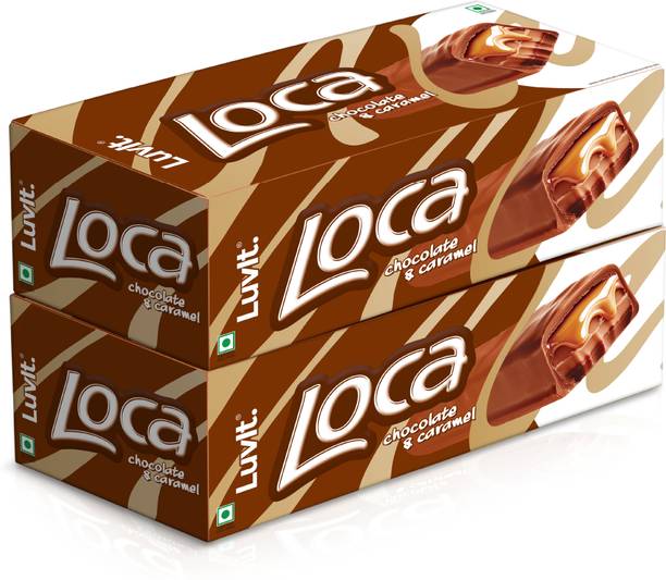 LuvIt Loca Chocolate Caramel With Nougat Bars