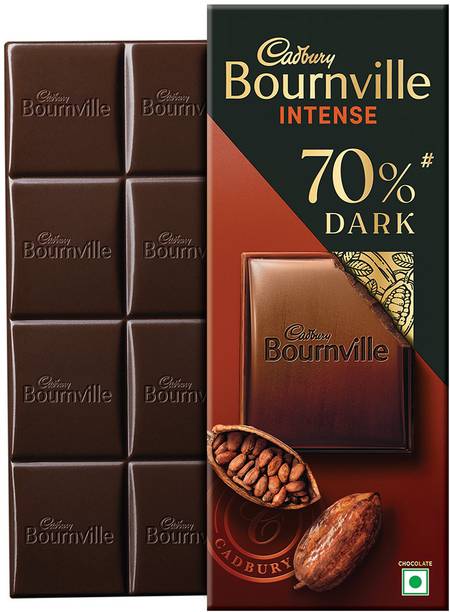 Cadbury Bournville Rich Cocoa 70% Dark Chocolate Bars