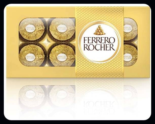 FERRERO ROCHER Milk Chocolates T8 ,100g-A Bar