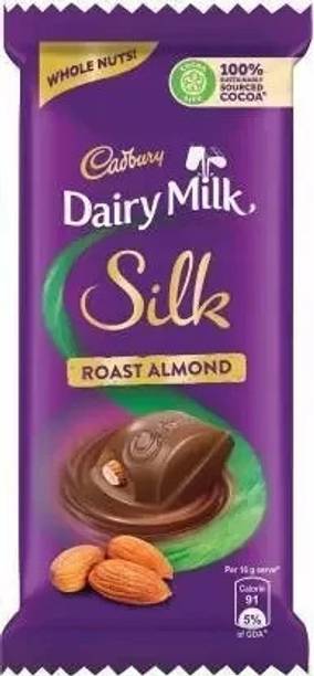 Cadbury Dairy Milk Silk Roast Almond Bars Bars