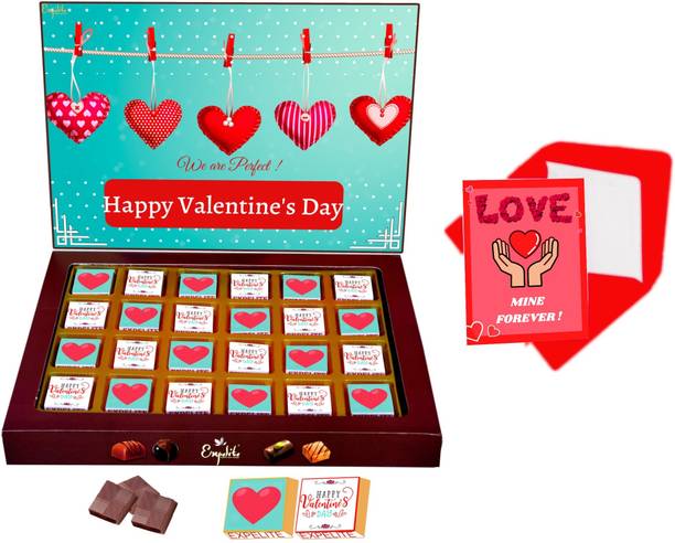 Expelite Valentines Day Gift For Boy 24 Chocolate Valentines Gift For Girls Bars