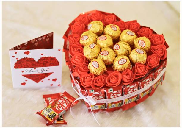 Tasha Forever Chocolate Gift Hamper|Kitkat combo| Gift for Birthday,Anniversary,Wedding Combo