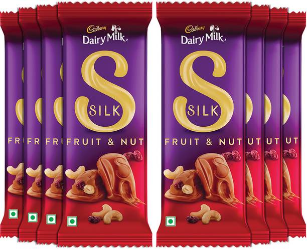 Cadbury Dairy Milk Silk Fruit and Nut Chocolate Bars
