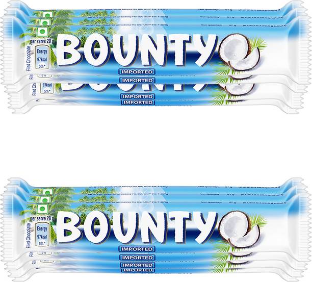BOUNTY Coconut Soft and Tender Chocolate Bars