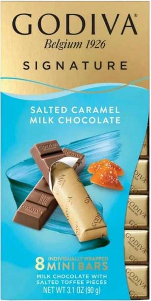 Godiva Sea Salt Dark Chocolate, 90g Bars