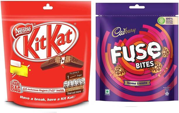 NESTLE Chocolate nd Fuse Peanut Chocolate Bars