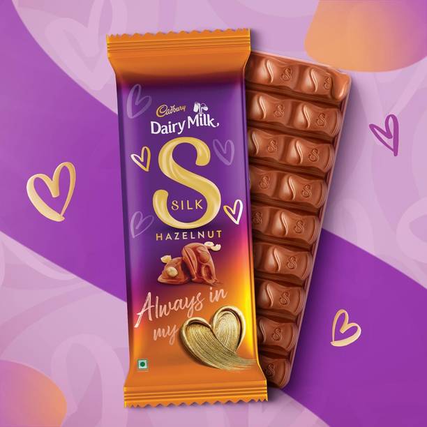 Cadbury Dairy Milk Silk Hazelnut Chocolate Bars