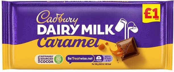 Cadbury Dairy Milk Caramel Bars