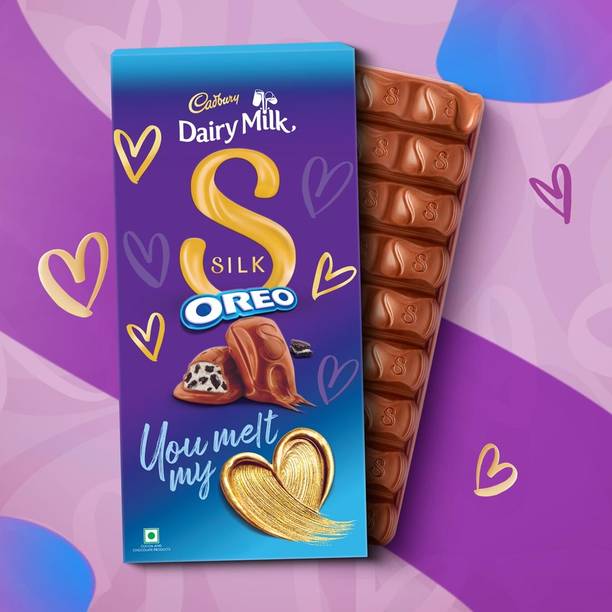 Cadbury Dairy Milk Silk Oreo Valentine's Gift Pack Chocolate Bars