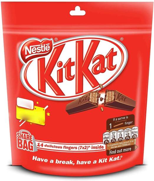 NESTLE Kitkat Chocolate Finger Wafer Bar Share Bag Bars Bars